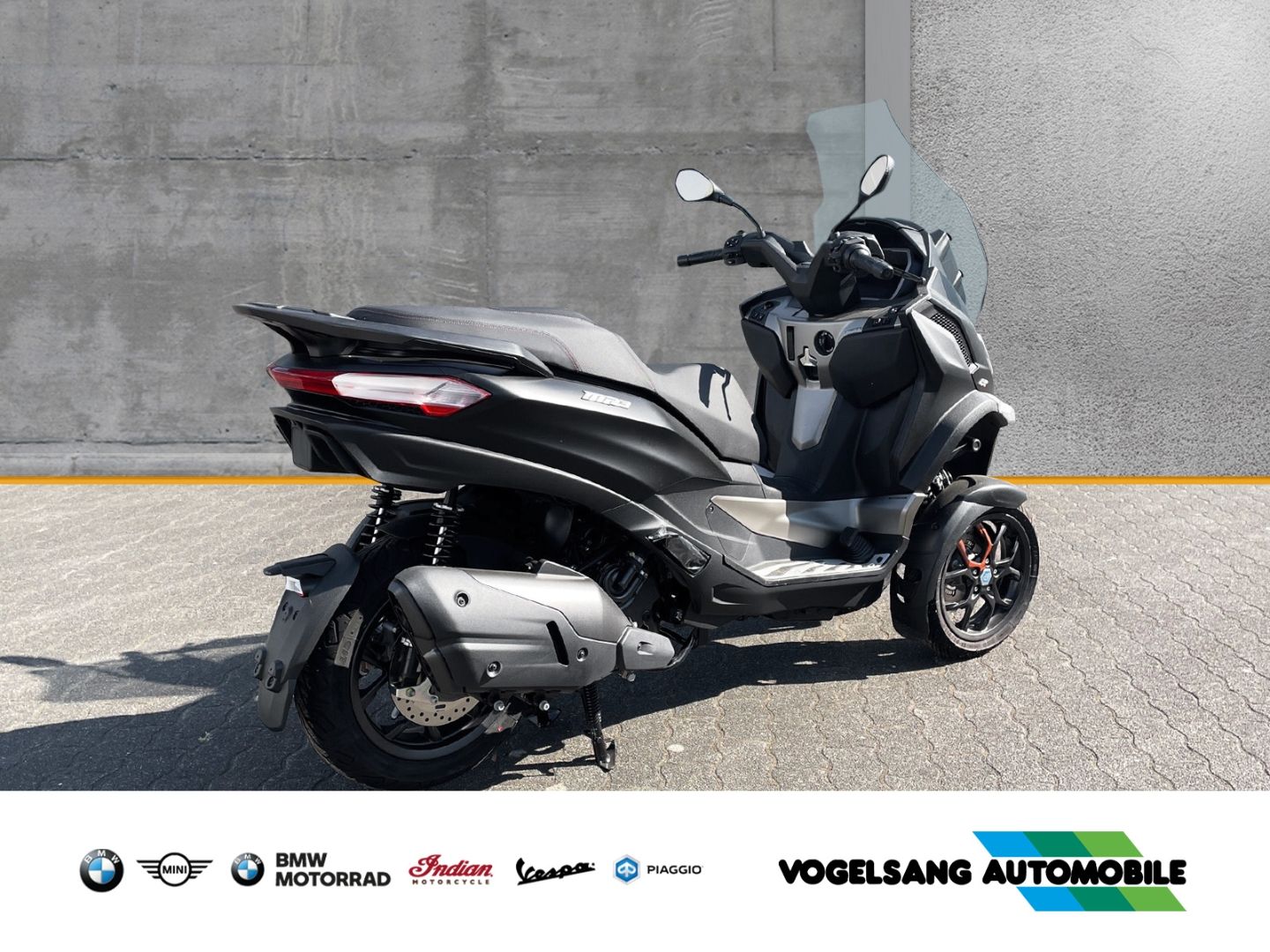 Fahrzeugabbildung Piaggio MP3 530 Exclusive, Rückfahrhilfe, Toter Winkel A