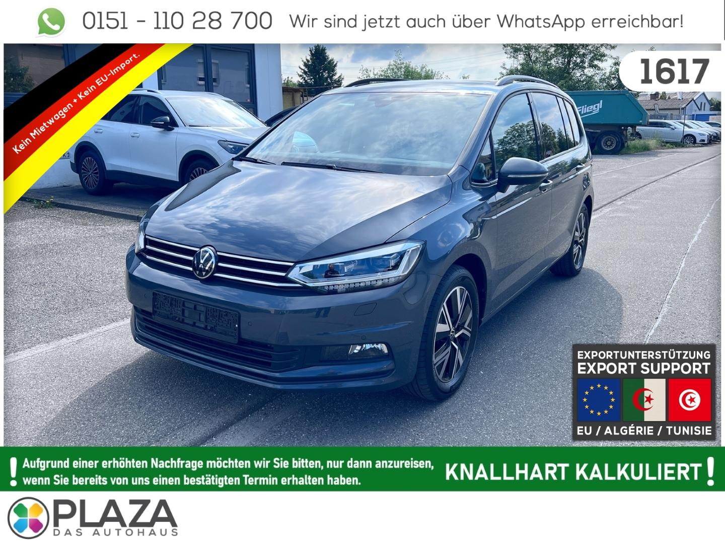 Volkswagen Touran 1.5TSI DSG 7SP AHK PANO STHZ DYN RFK ACC