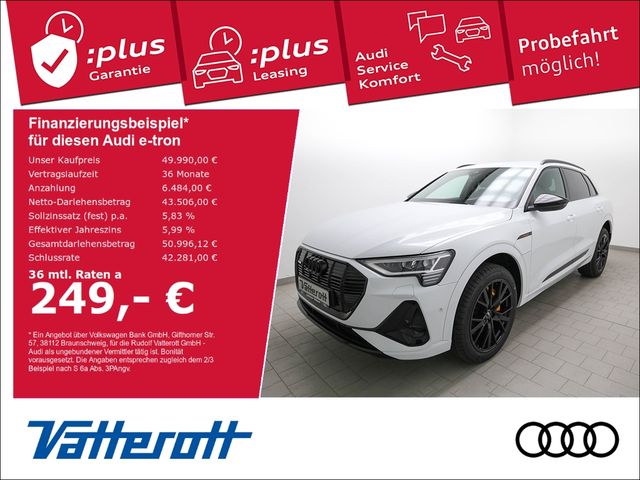 Audi e-tron 55 S line black edition AVILOO 98% TechSe