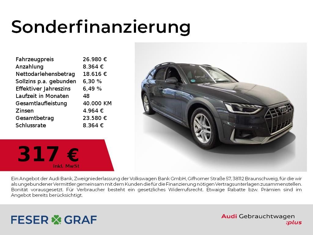 AUDI A4 Allroad 40 TDI qu S tronic LED,AHK,Navi