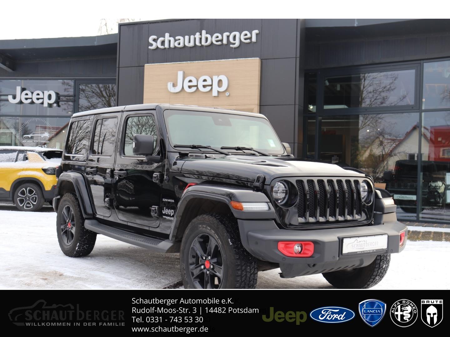Jeep Wrangler Unlimited Sahara Hardtop AHK-abnehmbar 