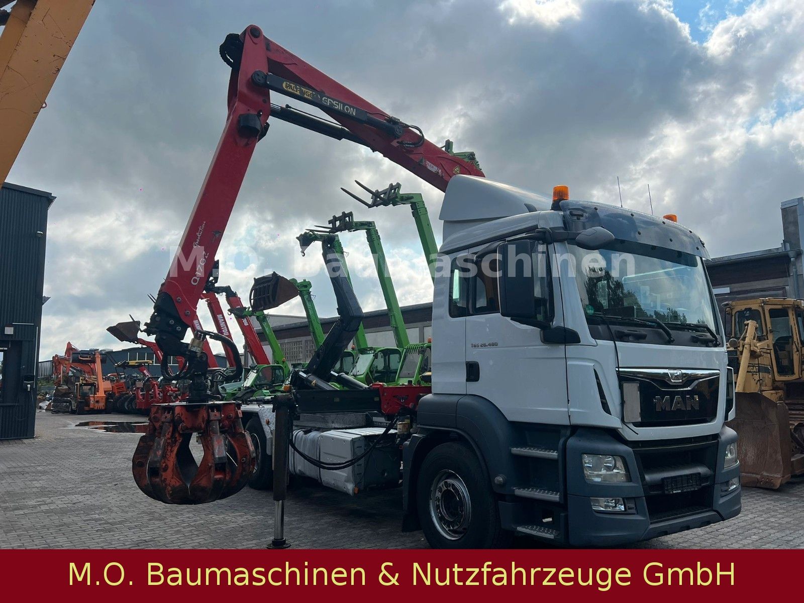 Fahrzeugabbildung MAN TGS 26.480 / Meiller RK 20.65 /Palfinger Epsilon