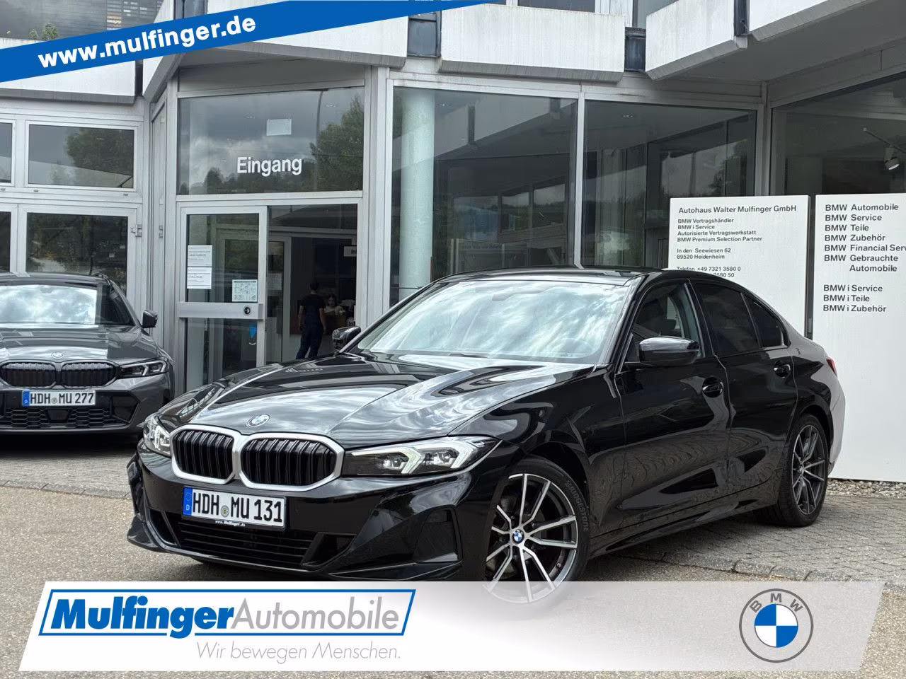 BMW 320d Sports.Live-Widescreen LED HiFi PDC 18"