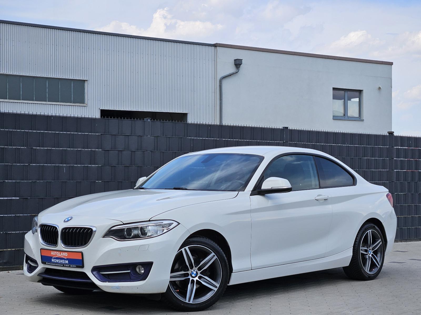 BMW 218i Coupe Sport Line SHZ PDC DTC LED