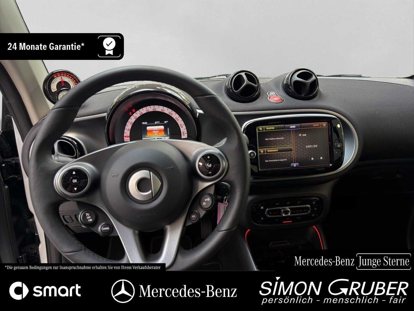 Fahrzeugabbildung Smart smart EQ fortwo Passion Exclusive Winter 22KW