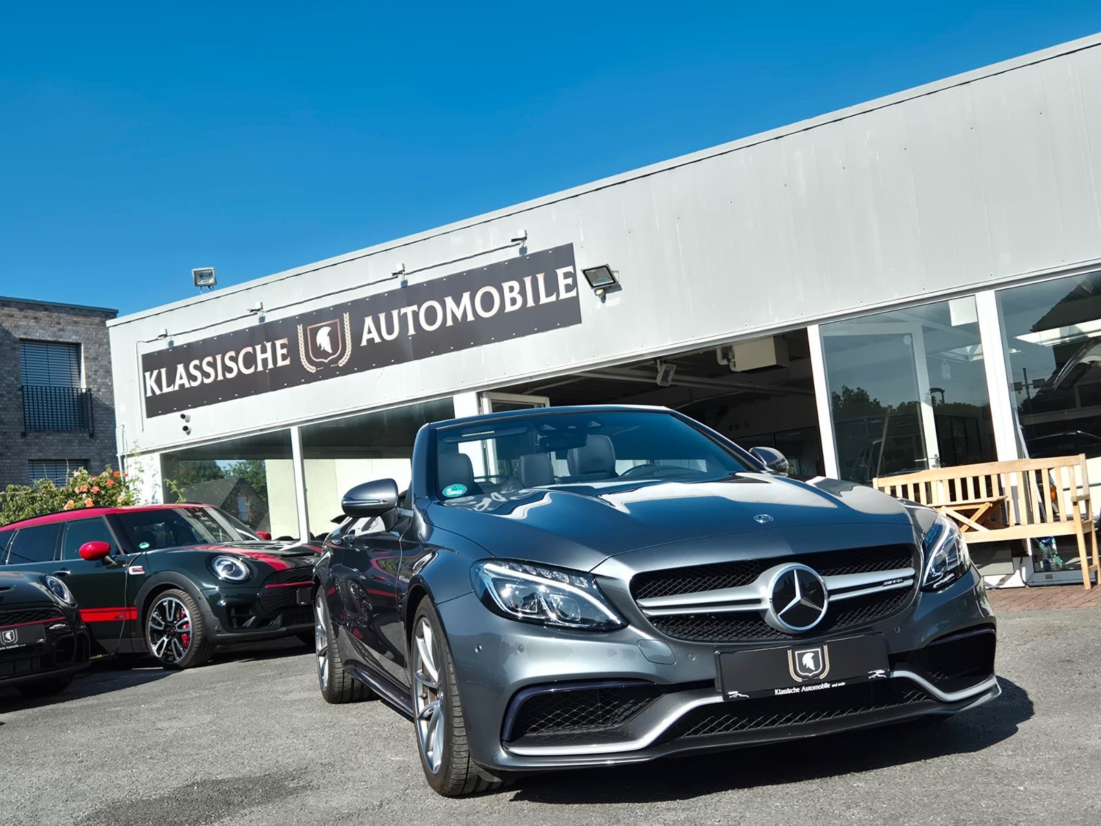 Fahrzeugabbildung Mercedes-Benz C 63 AMG Cabrio/Dt./Burm/Head/Fahrpaket