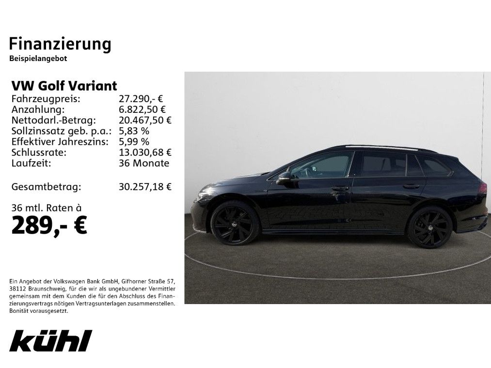 Volkswagen Golf VIII Variant 2.0 TDI DSG R-Line Navi AHK Pa foto 2