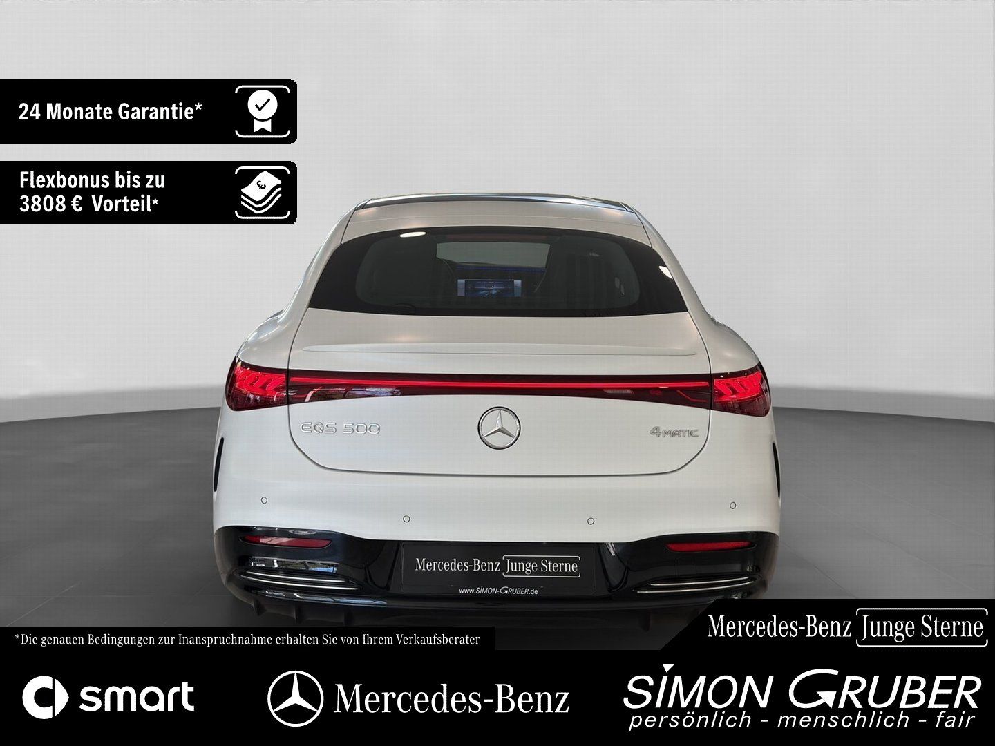 Fahrzeugabbildung Mercedes-Benz EQS 500 4M AMG Pano Massage TV Guard360 118kwh