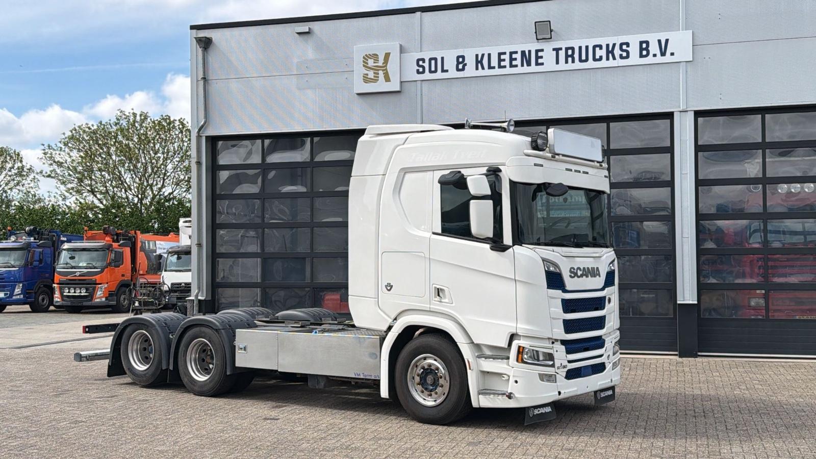 Scania R590 6x2 chassis next gen retarder euro 6
