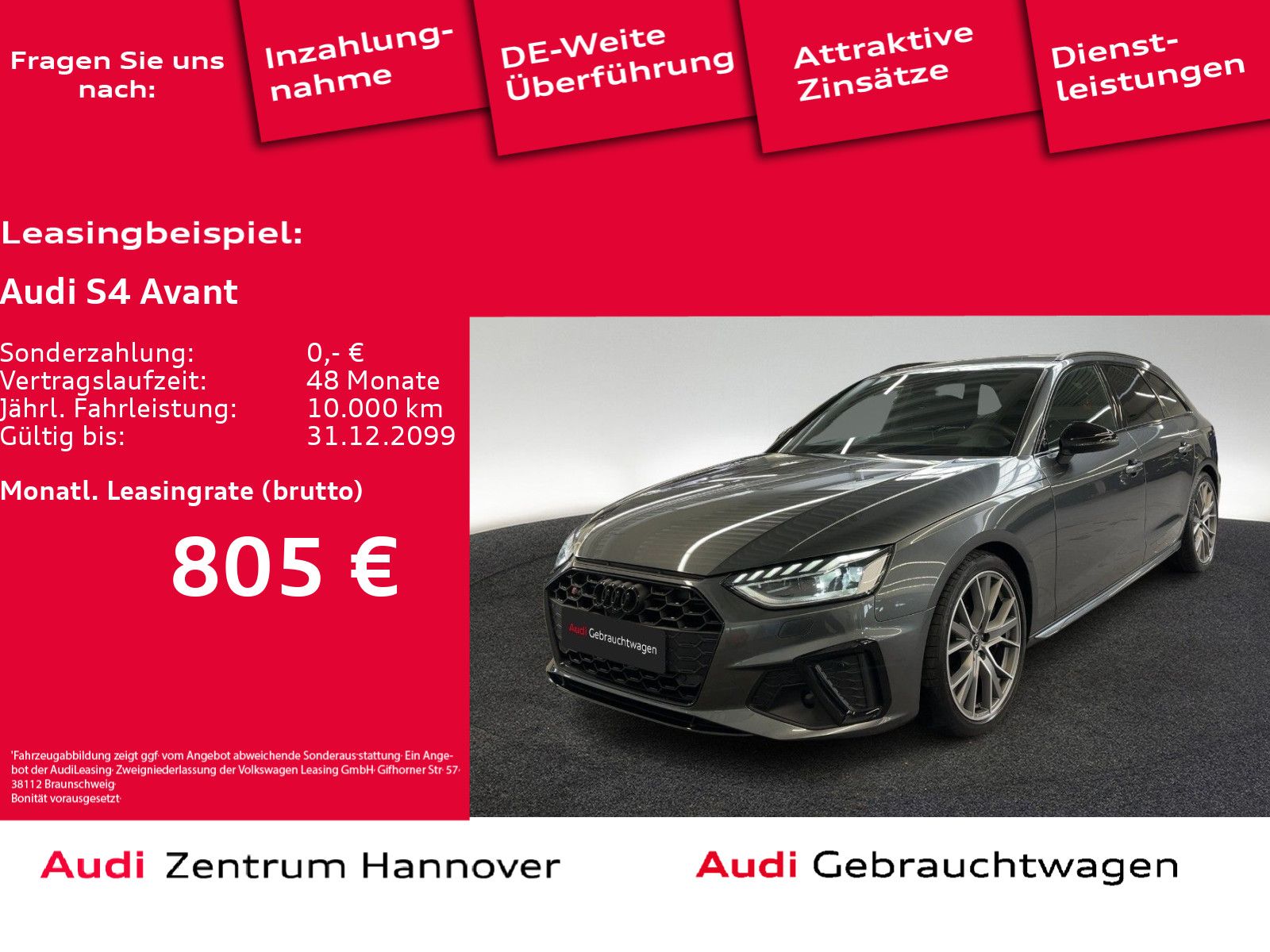 Audi S4 Avant 55 TDI quattro Head-Up Matrix B&O Kamer