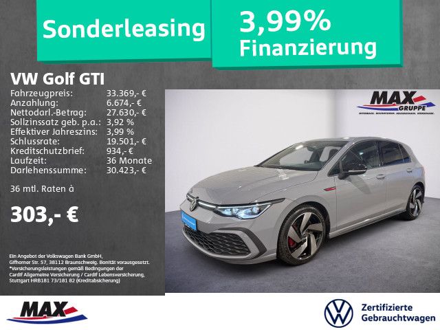 Volkswagen Golf VIII GTI 2.0 TSI DSG IQLIGHT+AHK+NAV+KAMERA