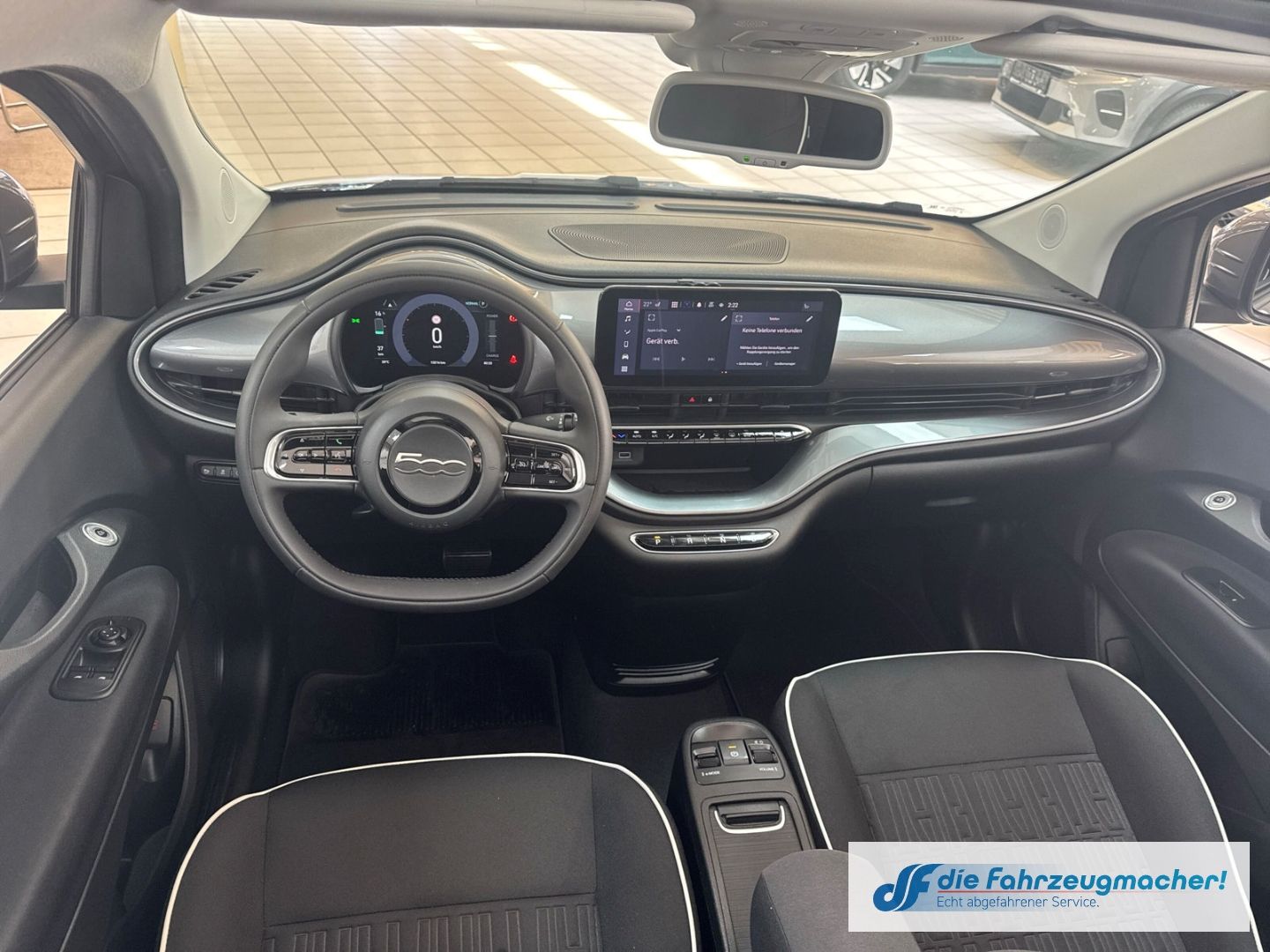Fahrzeugabbildung Fiat 500 e CABRIO Sitzhzg CarPlay Kamera Klimaautom F