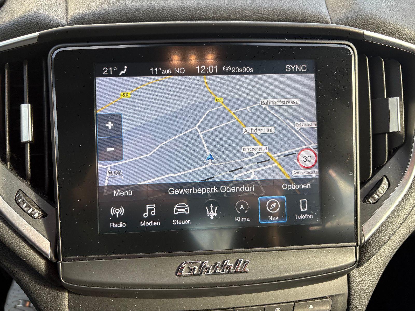 Fahrzeugabbildung Maserati Ghibli Diesel/FACELIFT/KAMERA/NEUES-MODELL