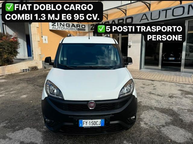 Inne FIAT DOBLO 1.3 MJ 95 CV E6 CARGO FURGONE AUTOCAR