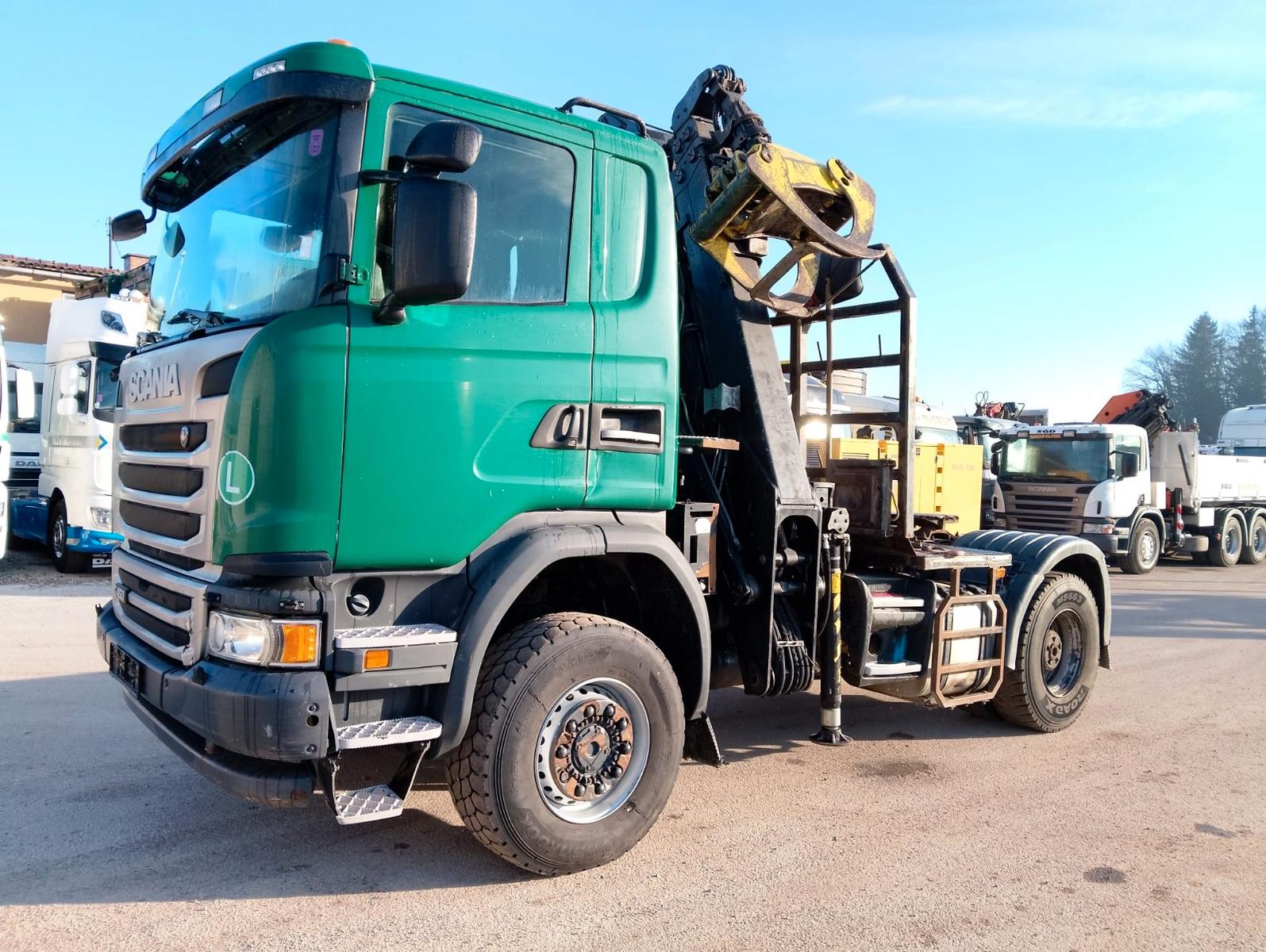 Scania G450 4X4 LOGLIFT 150Z