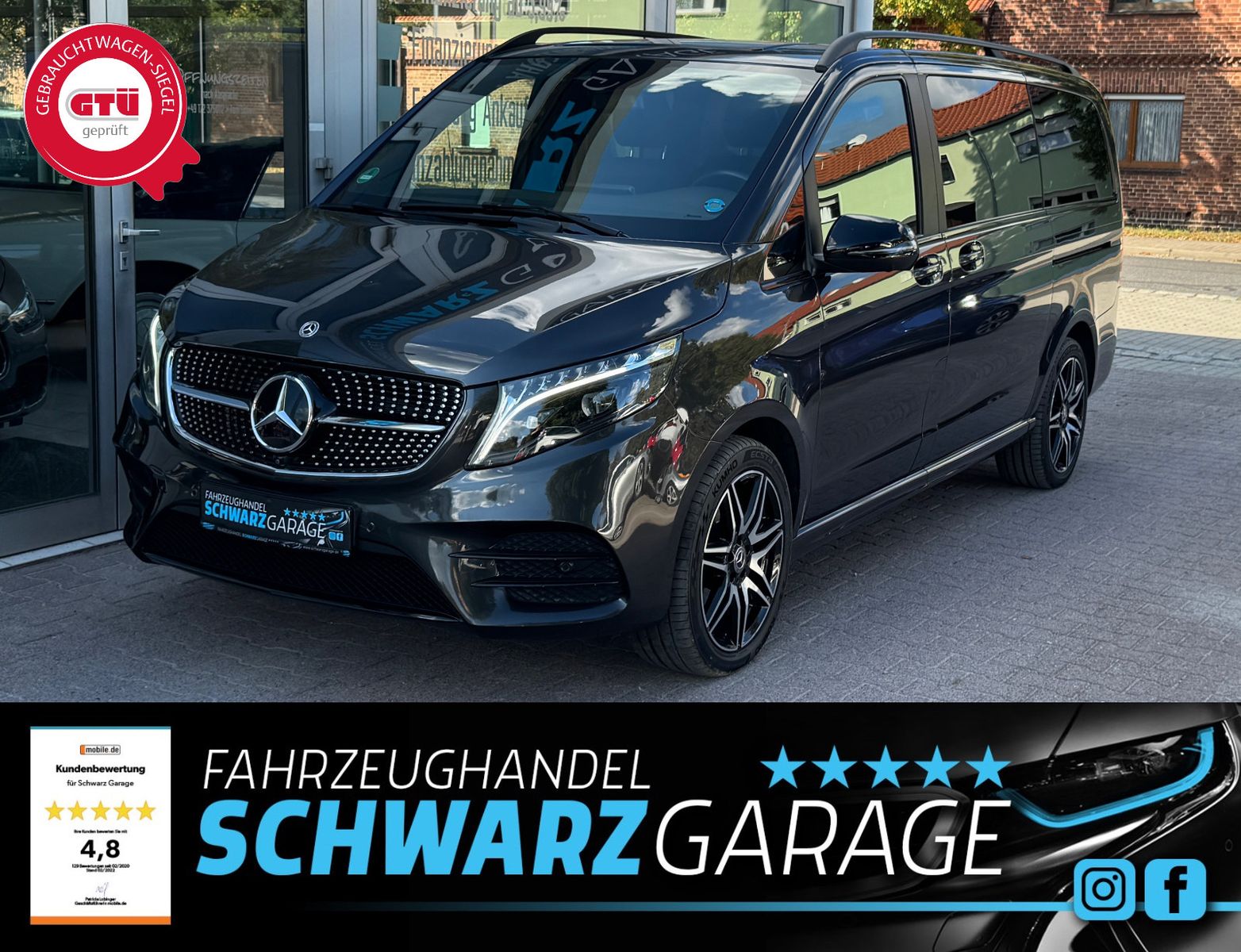 MERCEDES-BENZ V 300*4M *AMG-Line*Burmester*