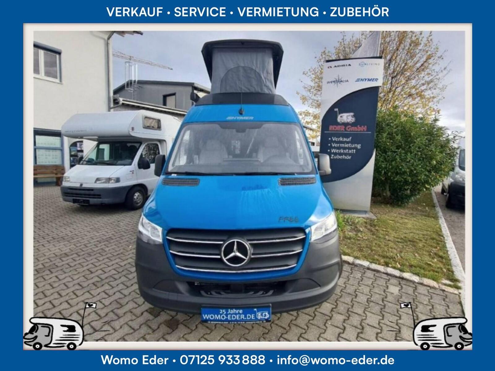 HYMER / ERIBA / HYMERCAR Free S Blue Evolution 600 190Ah|AHK|170PS-Autom.