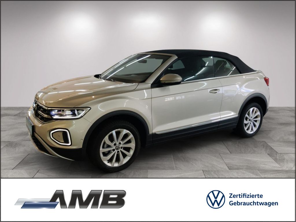 T-Roc Cabriolet Style 1.0 TSI AHK/Standh/01.30Ga