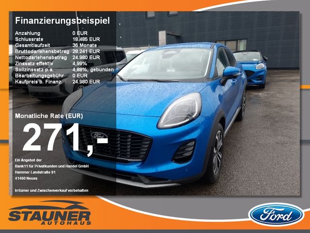 Ford Puma Titanium 1.0 EcoBoost Mild Neues Modell