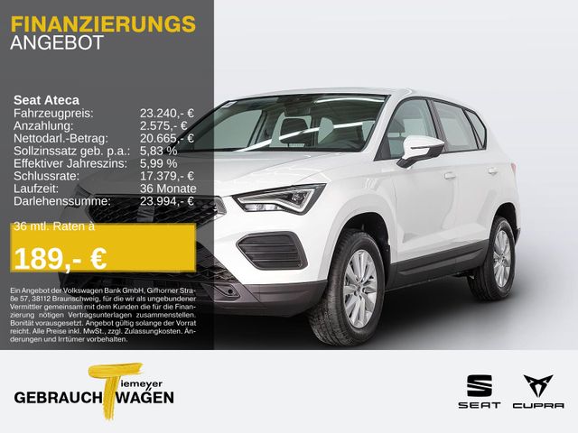 Seat Ateca 1.0 TSI 110 PS REFERENCE LM16 VIRTUAL LED