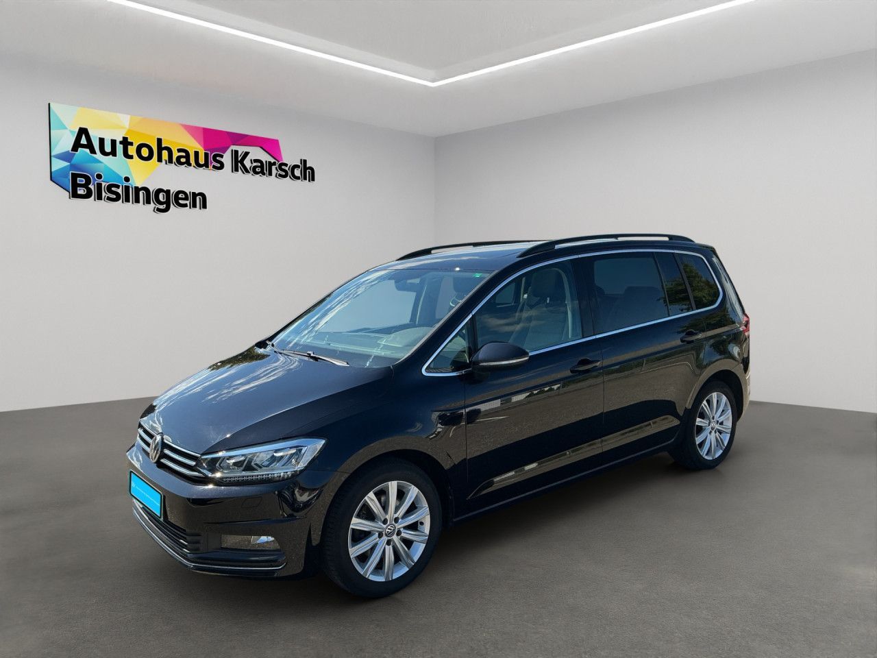 Volkswagen Touran 2.0 TDI Highline AHK PANO. 7-Sitzer foto 2