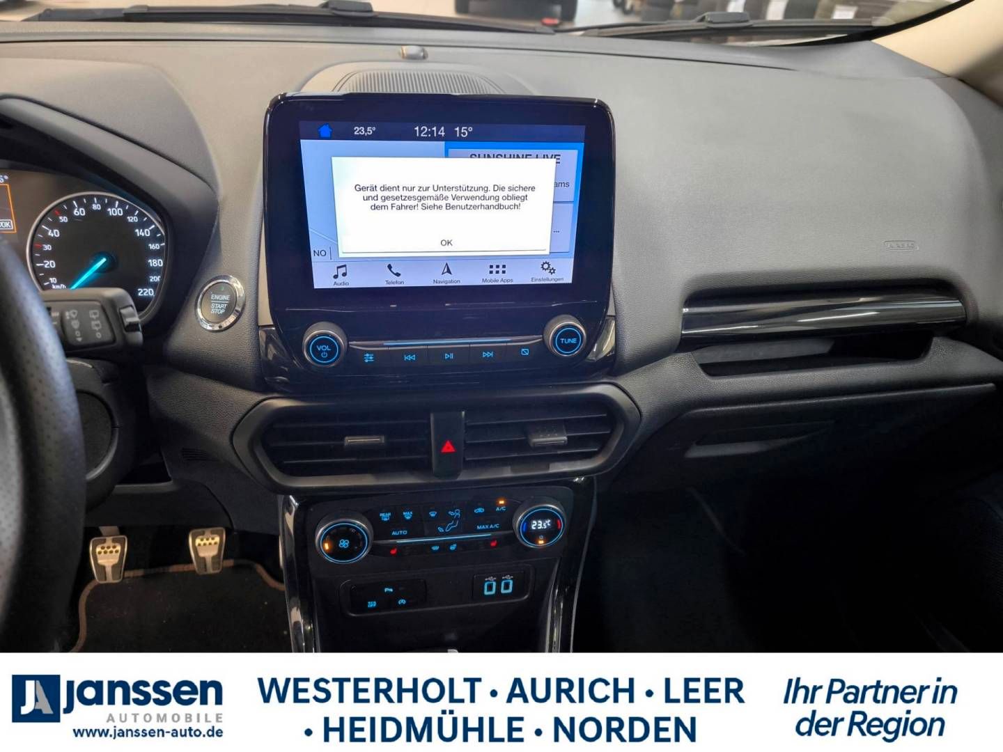 Fahrzeugabbildung Ford ECOSPORT EcoBoost 1.0