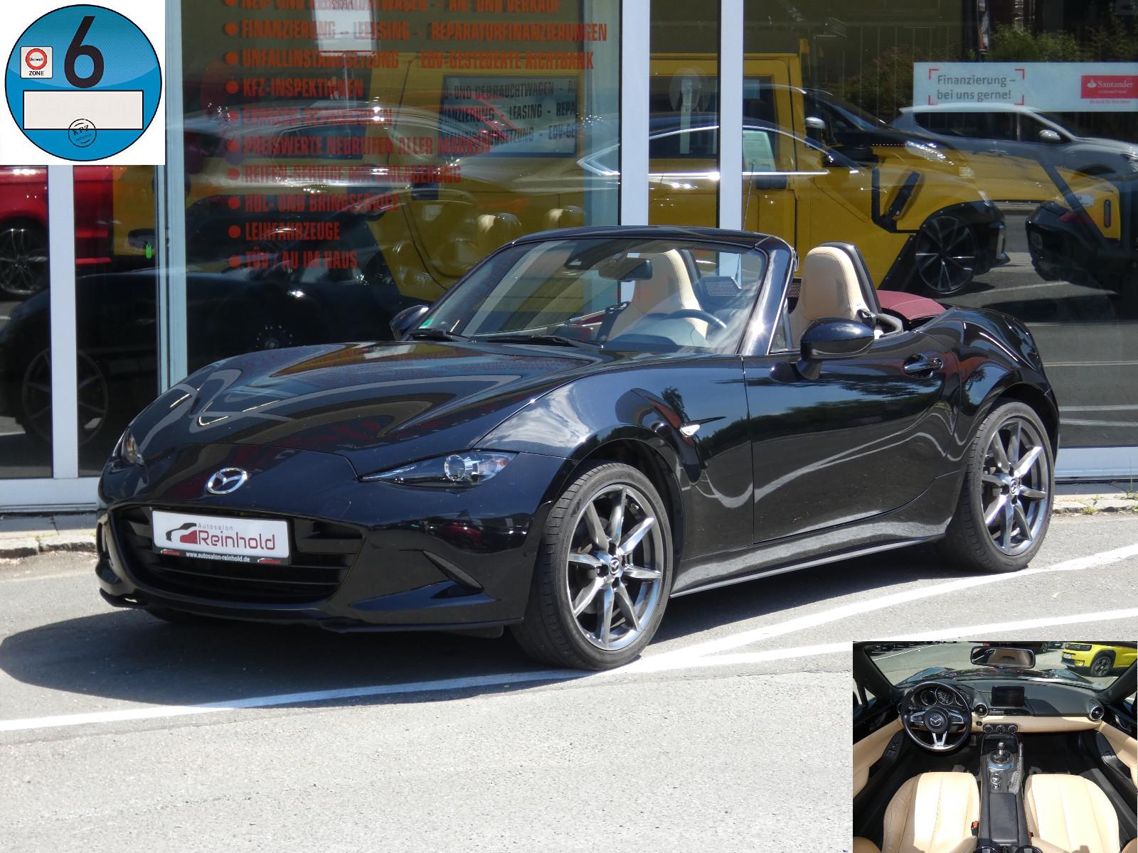 Mazda MX5 Sakura seltene Farbkombi LED NAVI LEDER BOSE