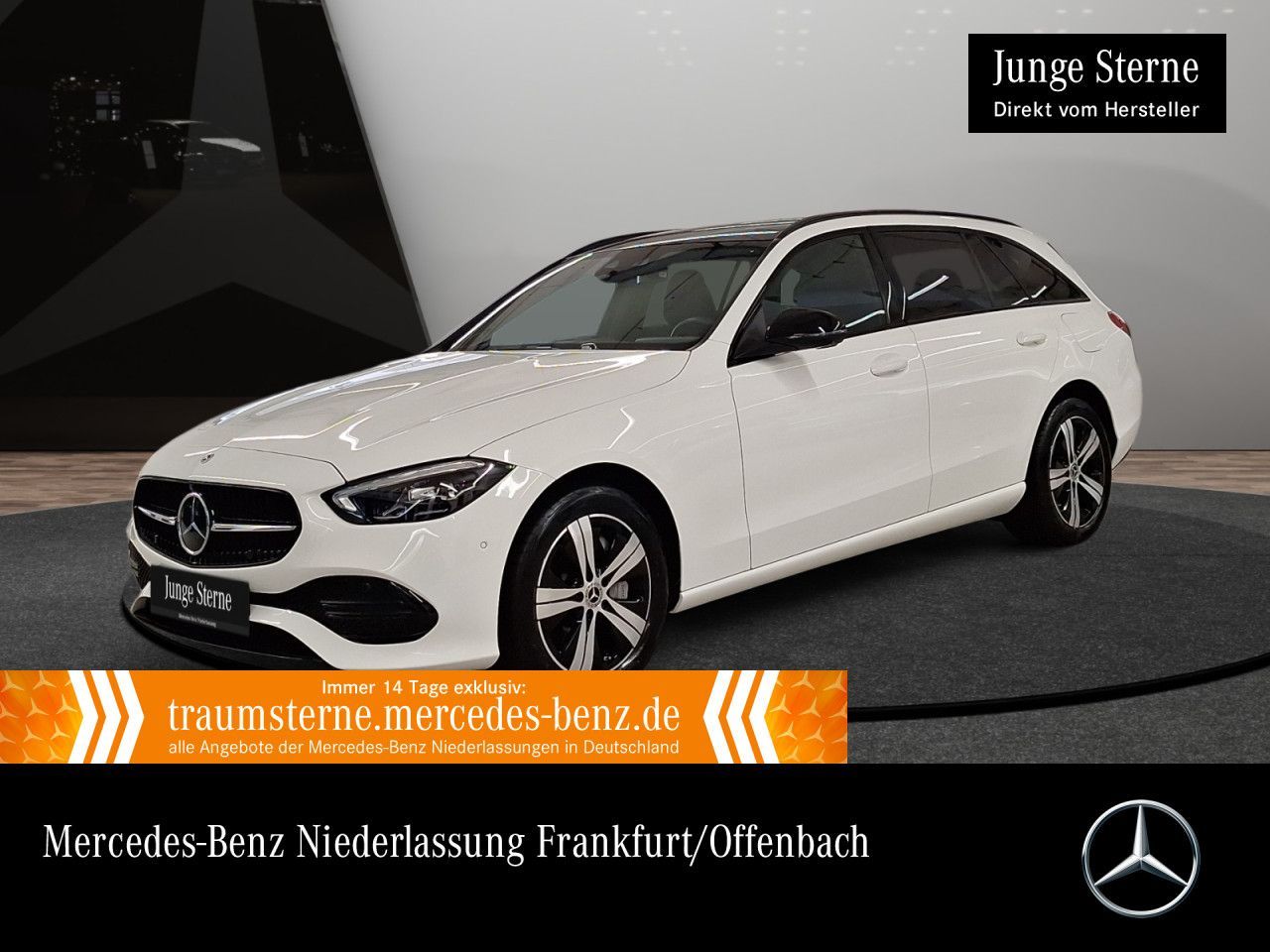 MERCEDES-BENZ C 300 e T Avantgarde/Night/Fahrass+/Pano/HuD/360