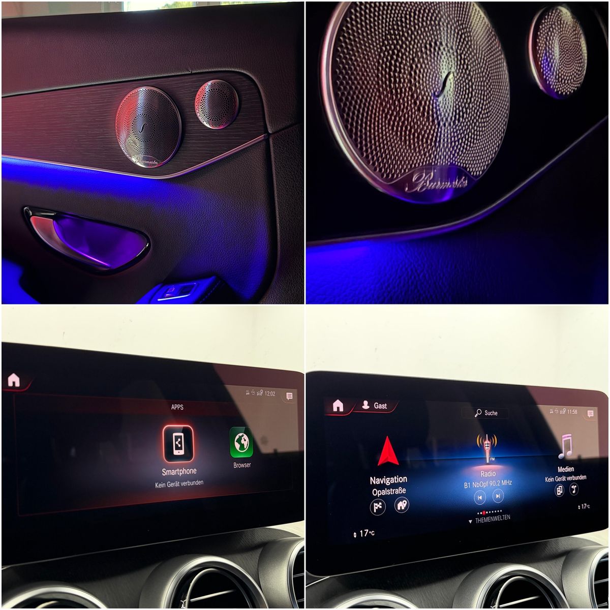Fahrzeugabbildung Mercedes-Benz GLC 400d Coupe 4M AMG-LINE/BURMESTER/ASSIST+/AHK