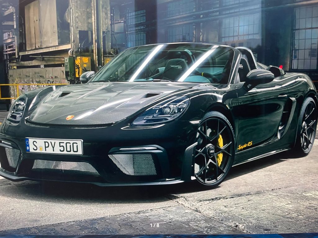 Porsche BOXSTER 718 SPYDER RS WEISSACH KERAMIK LIFT 2025