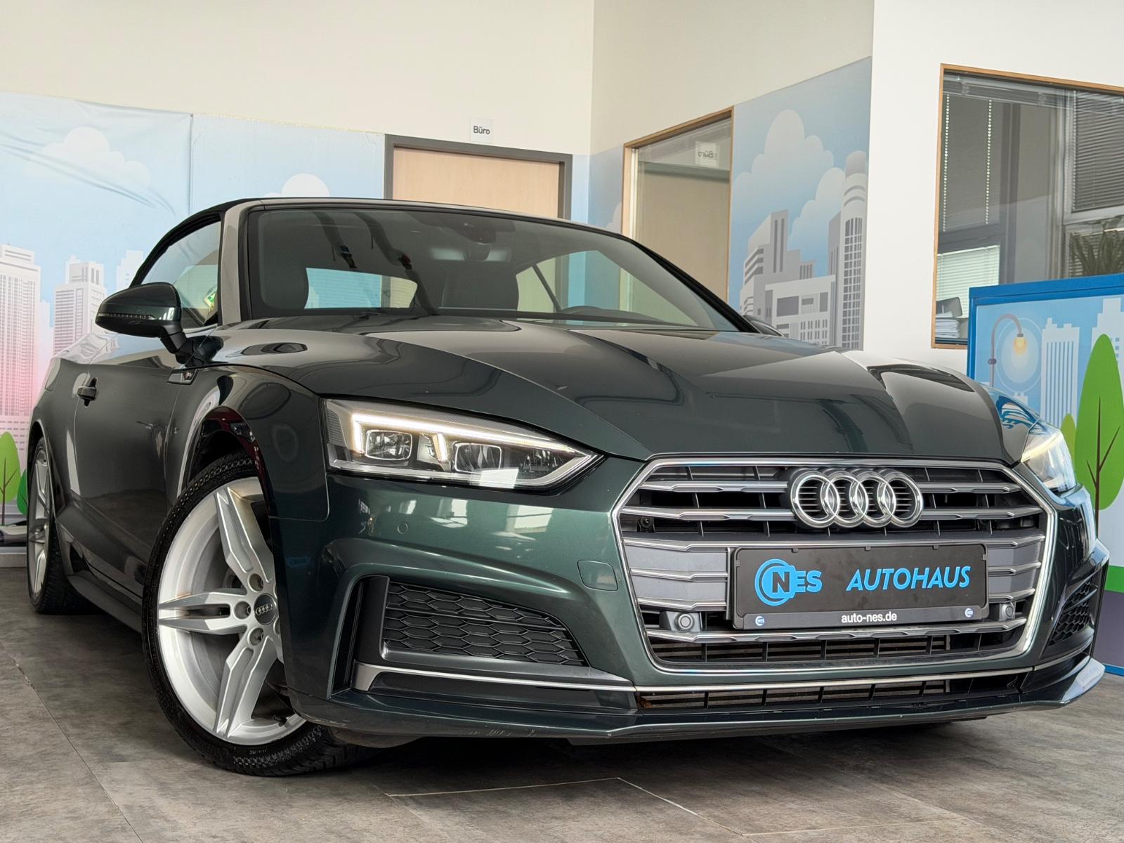 Audi A5 CABRIO 2.0 TFSI S-LINE*LEDER*BELÜFTUNG*LED*19