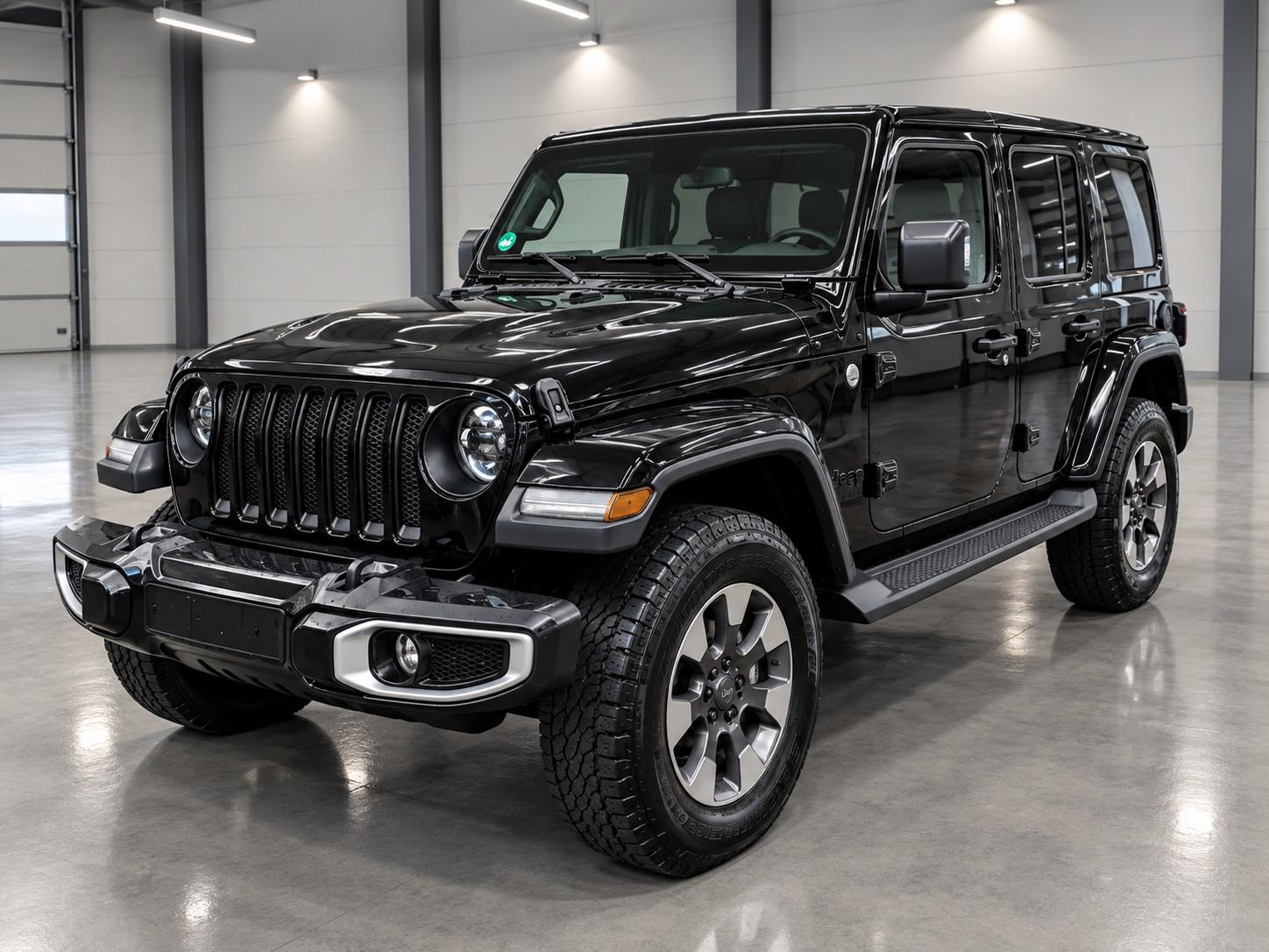 Jeep Wrangler 2.0+14.000km+LED+Leder+Navi+Hardtop+18"