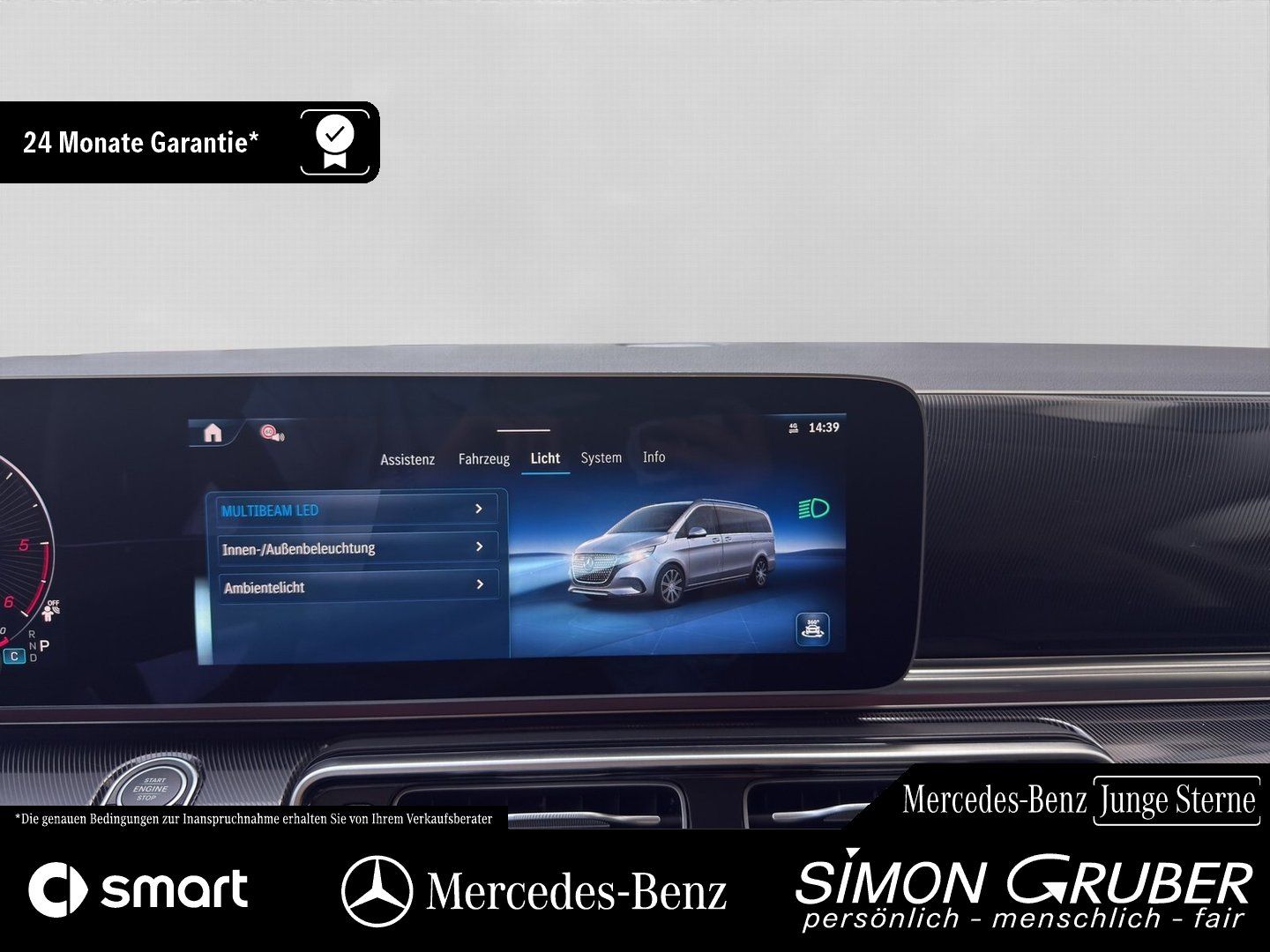 Fahrzeugabbildung Mercedes-Benz V 220 d 4M Kompakt AHK Distronic LED 360 Tisch