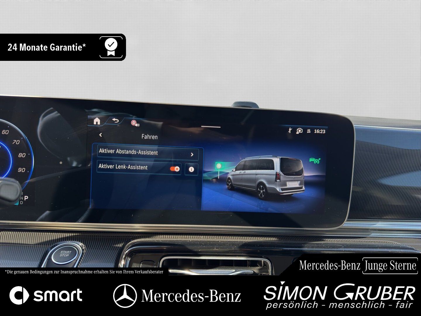 Fahrzeugabbildung Mercedes-Benz EQV 300 lang Leder Pano Burm eTüren 360 7Sitze