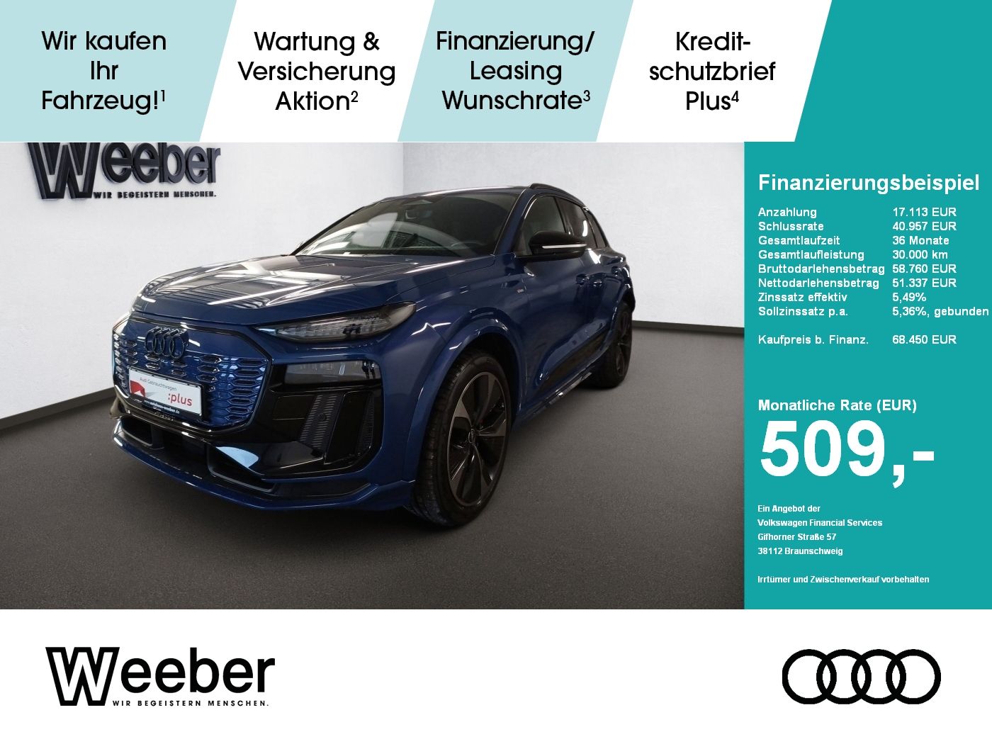AUDI Q6 e-tron quattro edition one *HUD*PANO*AHK*MATR