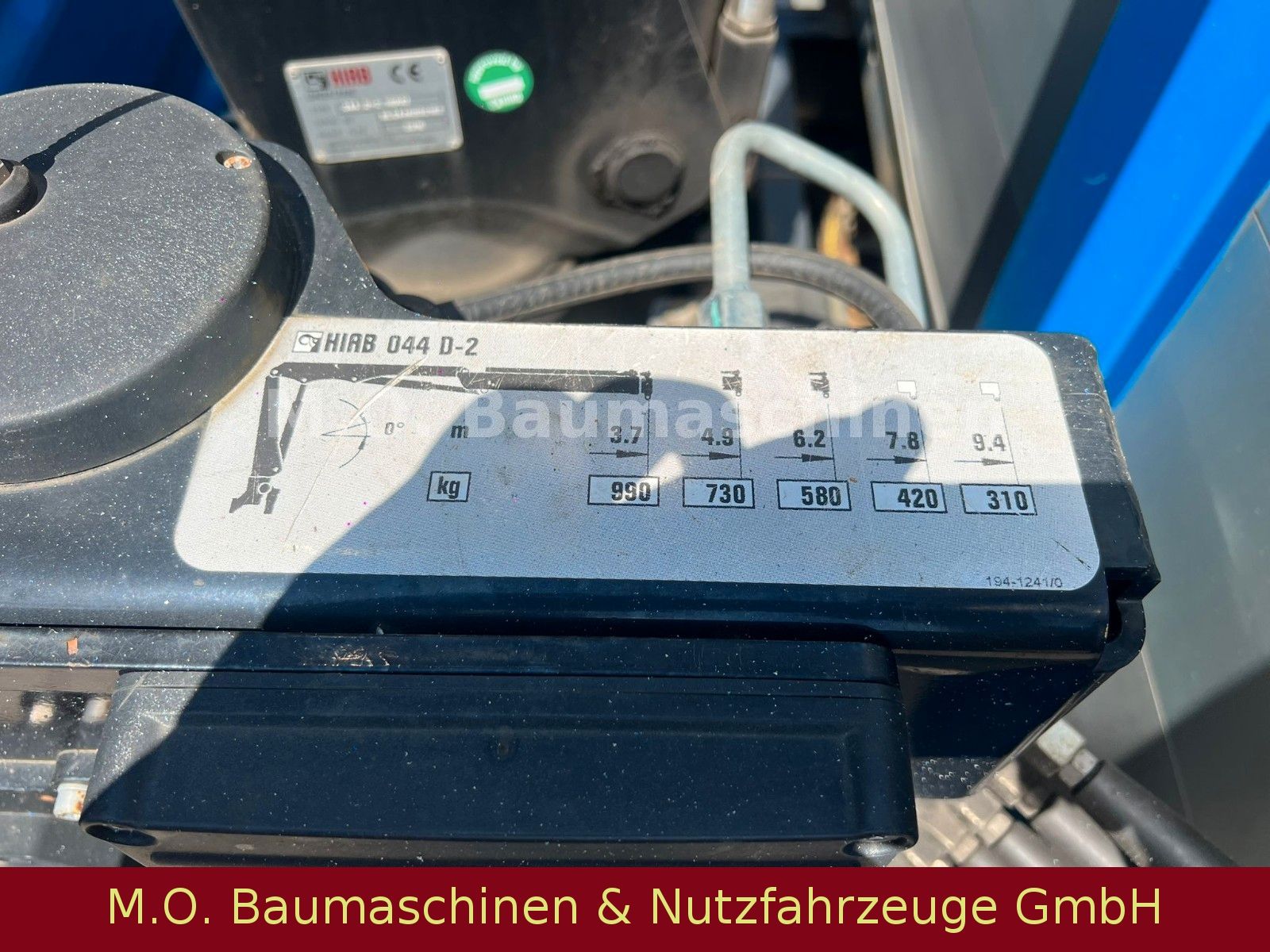 Fahrzeugabbildung Iveco Daily 70C18 / Kipper+Kran Hiab 044 D-2/