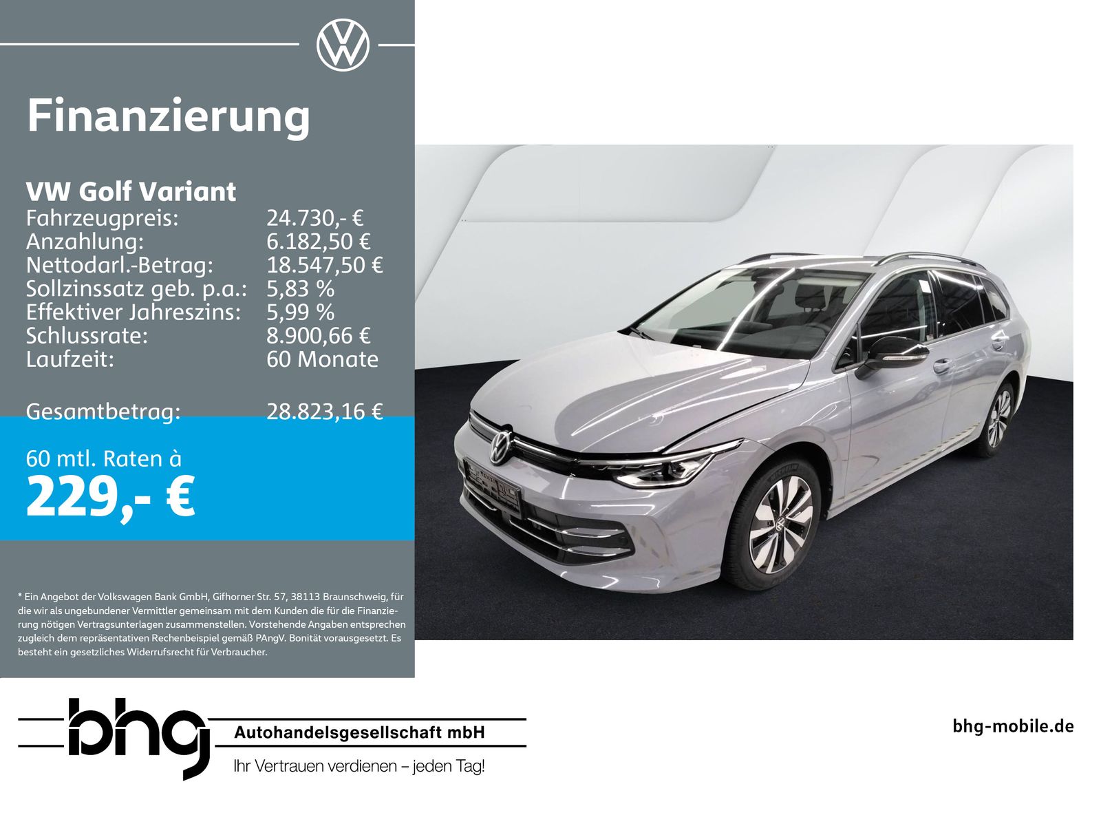 Volkswagen Golf Variant 1.5 TSI *GOAL* #LED-PLUS #AHK #KAME