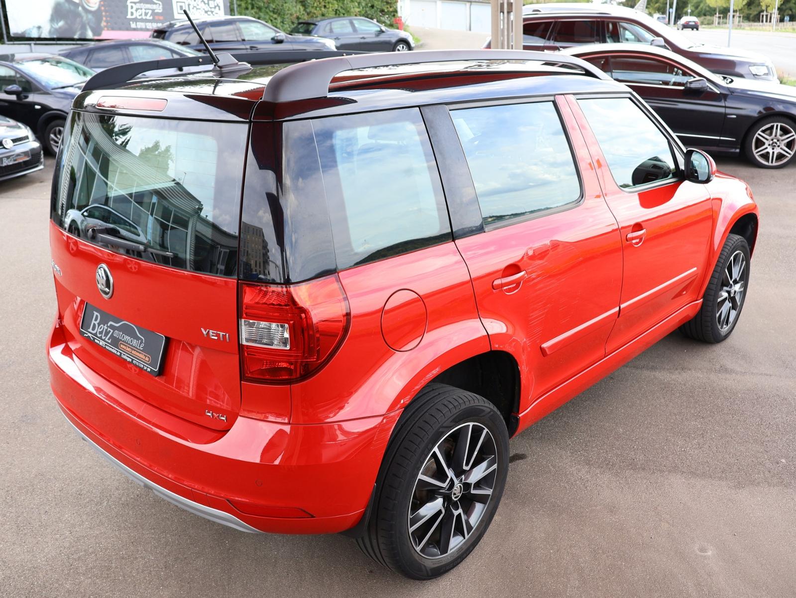 Skoda Yeti 2.0 TDI 170 ch 4x4 DSG Elegance • Toit pano • GPS • Caméra • Xénon • Attelage