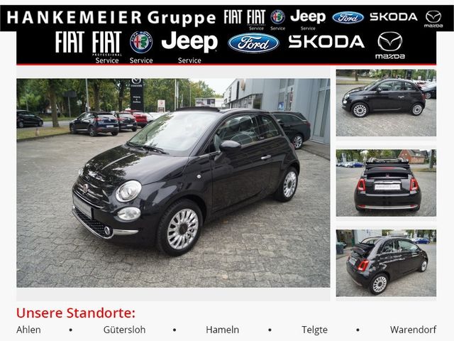 Fiat 500C Cabrio Lounge 1.2 8V -Klima-LM-PDC-Tempomat