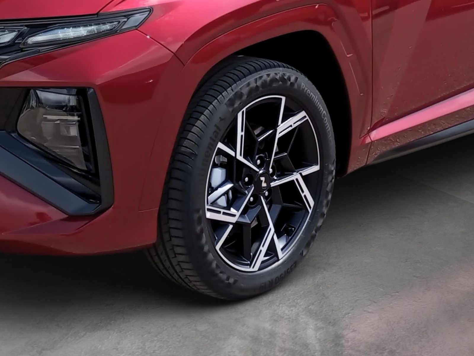 Fahrzeugabbildung Hyundai Tucson 160 PS N Line DCT 2WD Dachlackierung