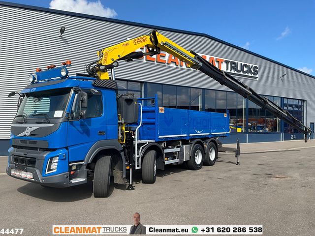 Volvo FMX 540 8x4 Euro 6 Fassi 36 Tonmeter laadkraan