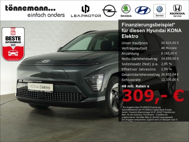 KONA Elektro TREND 48,4 kWh+VOLL LED+NAVI+360 GR