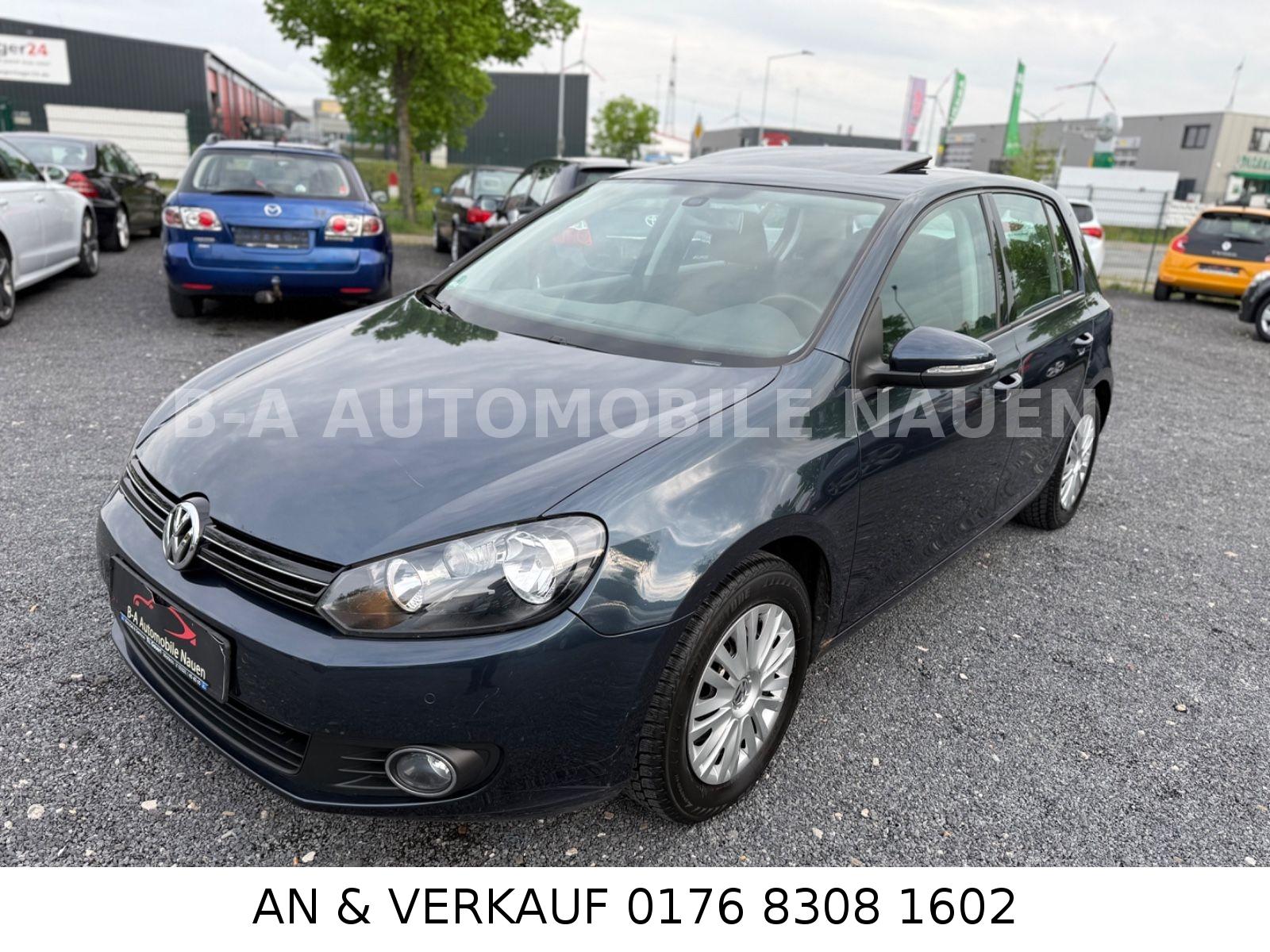 Volkswagen Golf VI 1.6 MPI 75Kw 5-Türig Klima 1-Hand Euro 5