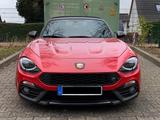 Abarth 124 Spider Costa Brava 1972 Rot Automatik - scheckheftgepflegte Abarth 124 Spider
