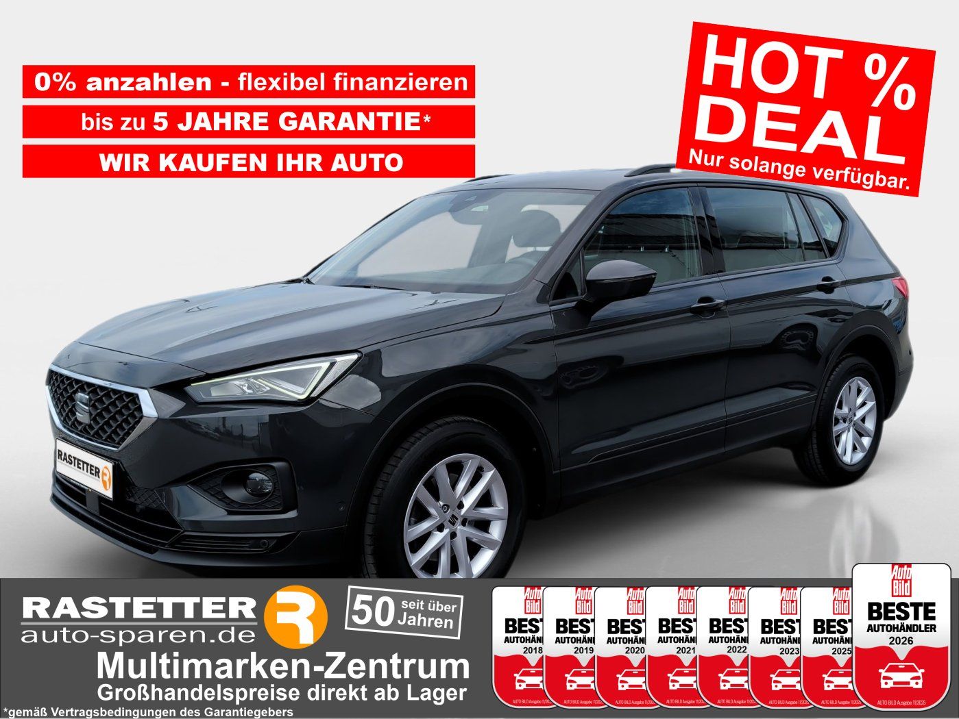 Seat Tarraco 2.0 TDI Style DSG Nav+Kamera+Sound+eHeck