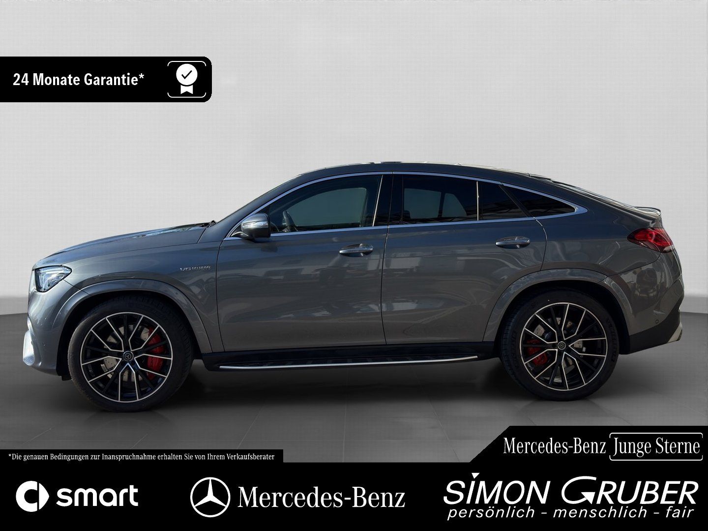 Fahrzeugabbildung Mercedes-Benz GLE 63 S 4M Coupé Pano AHK Burmester Drivers 360