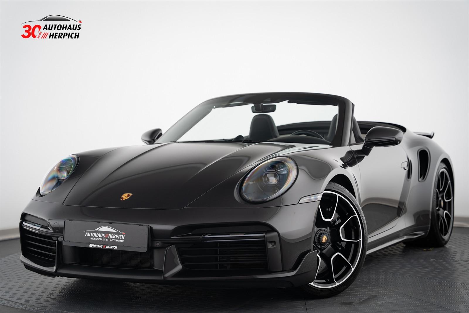 Porsche 992 Turbo S Cabrio PTS Grigiogranitometallic 