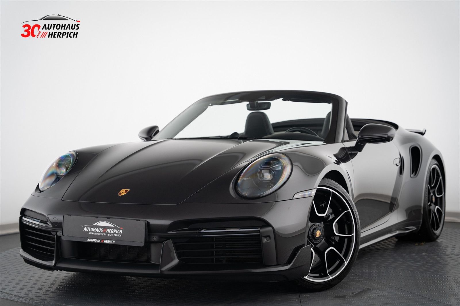 PORSCHE 992 Turbo S Cabrio PTS Grigiogranitometallic 