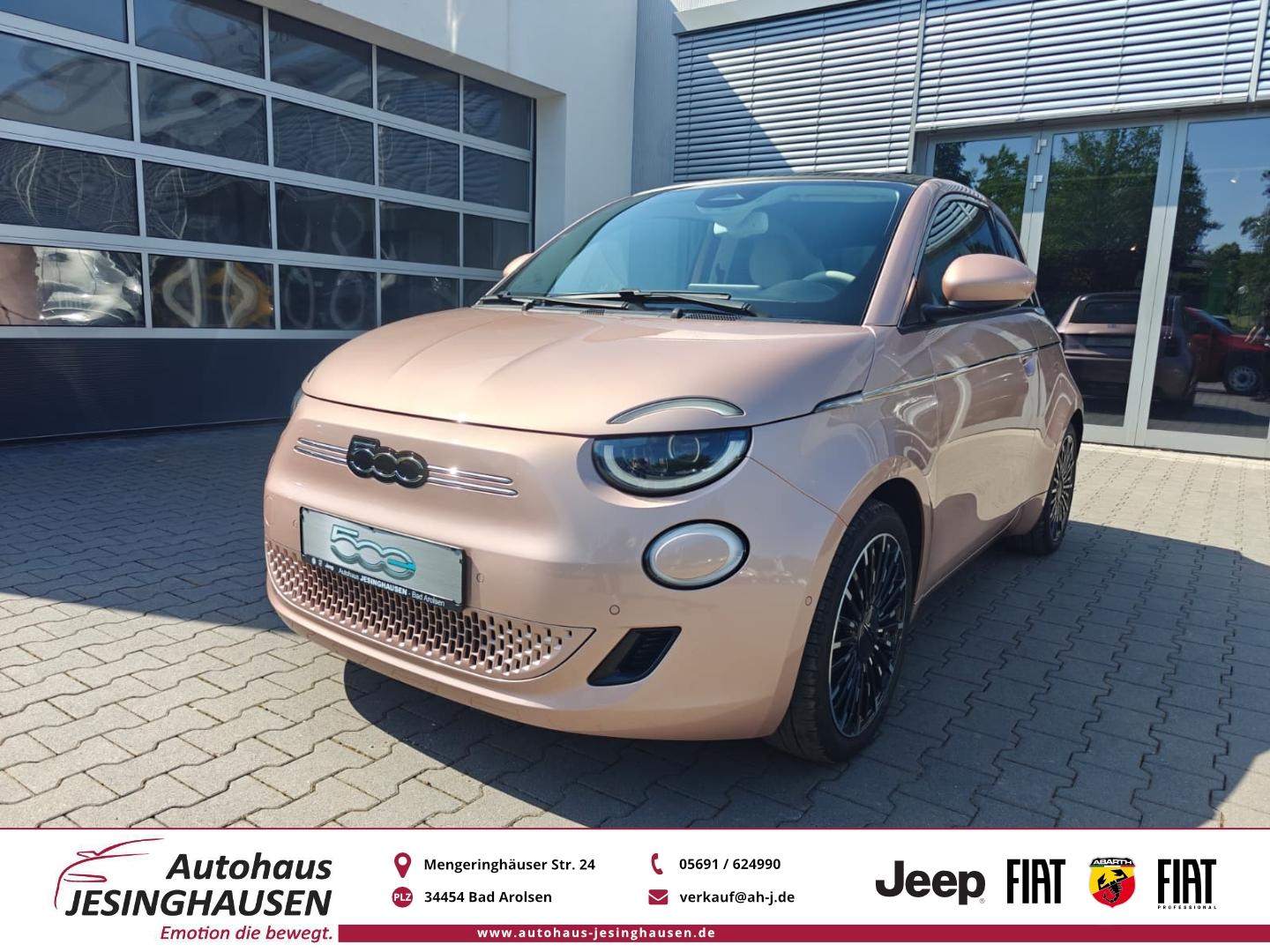 Fiat 500e Cabrio La Prima By Boccelli+RFK+ WinterP.+S