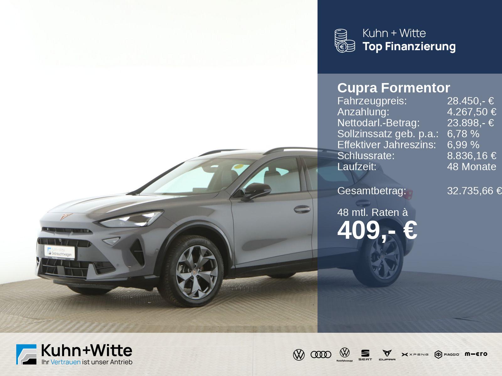 Cupra Formentor 1.5 eTSI ACC+LED+RFK+Navi+SHZ+AppleCar